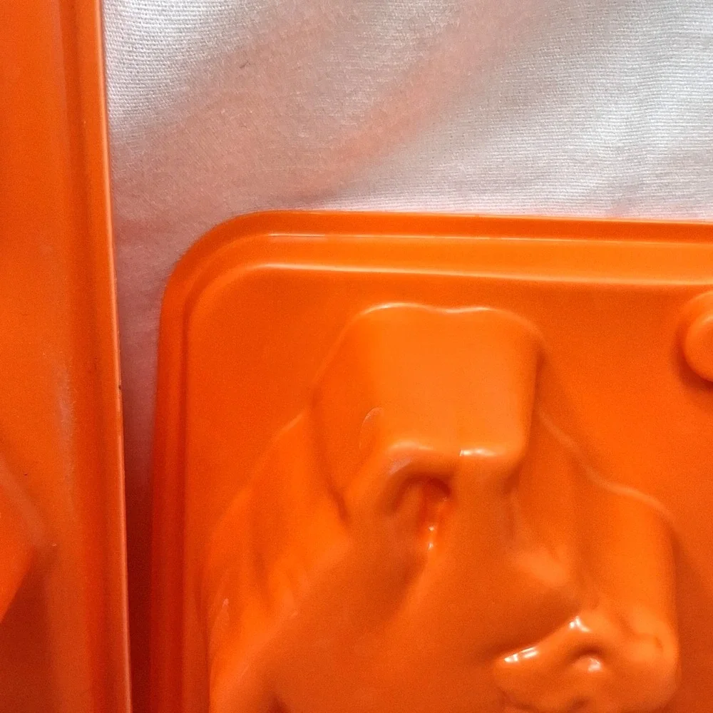 3 Vintage Jello Jigglers Mold Halloween Shapes Jell-o Shots Bats Ghosts Pumpkins